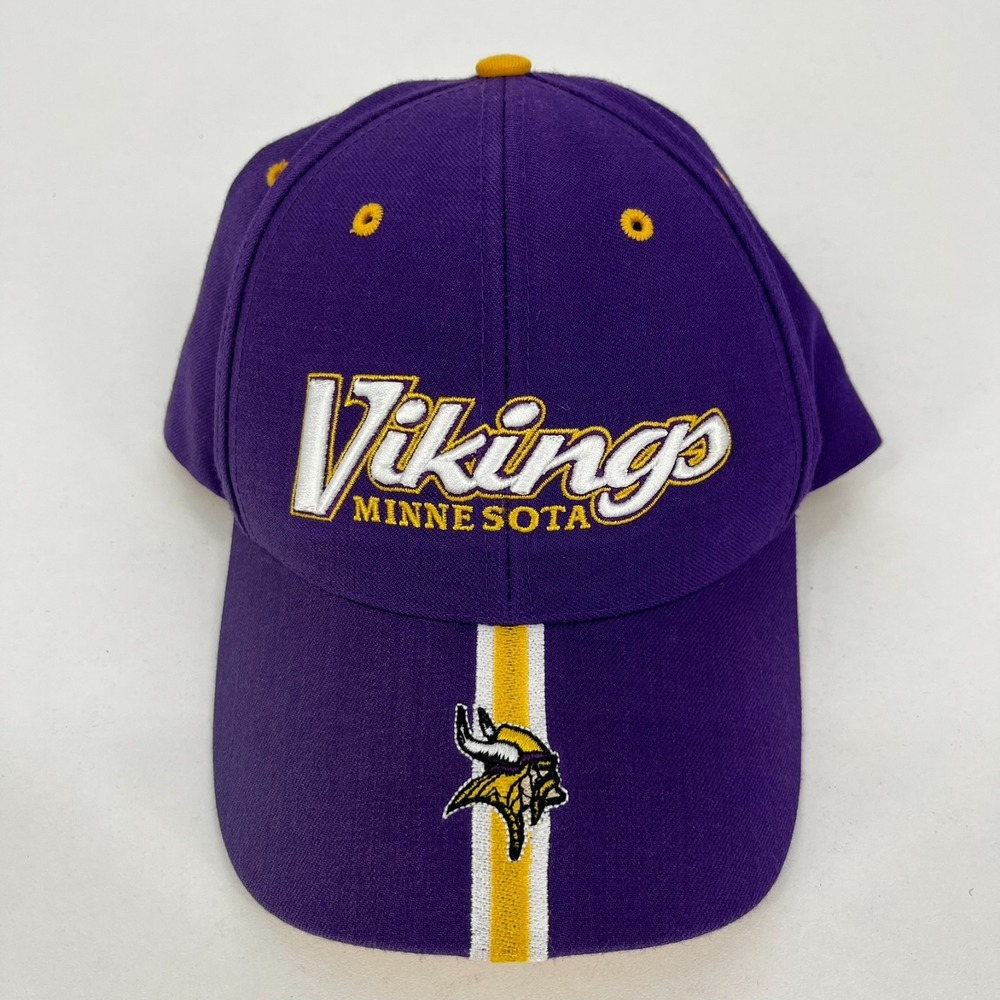 Minnesota Vikings Twins Enterprise Hat Purple NFL Vintage Strapback Cap